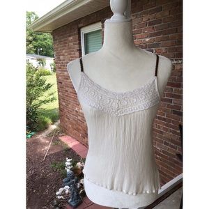 Creamy White Tank Top